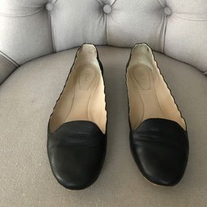 Chloe scalloped loafer