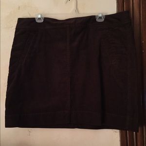 NWT Loft Corduroy Skirt