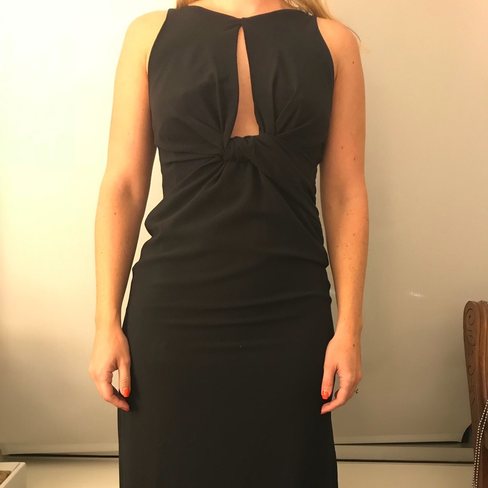 Halston Heritage Black Gown