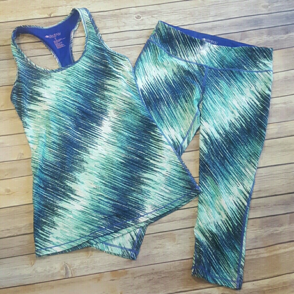 Ideology tank top and capri pants