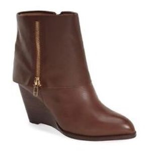 Corso Como Brown Scarsdale Wedge Bootie