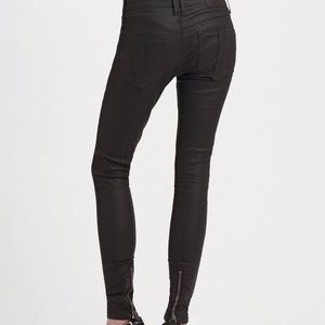 Burberry Brit Black Waxed Skinny Jeans - 29
