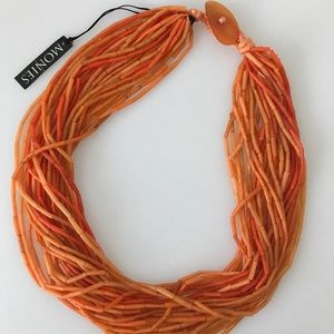 Monies multi strand necklace