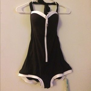 Seafolly Australia Block Party Retro Maillot Swim