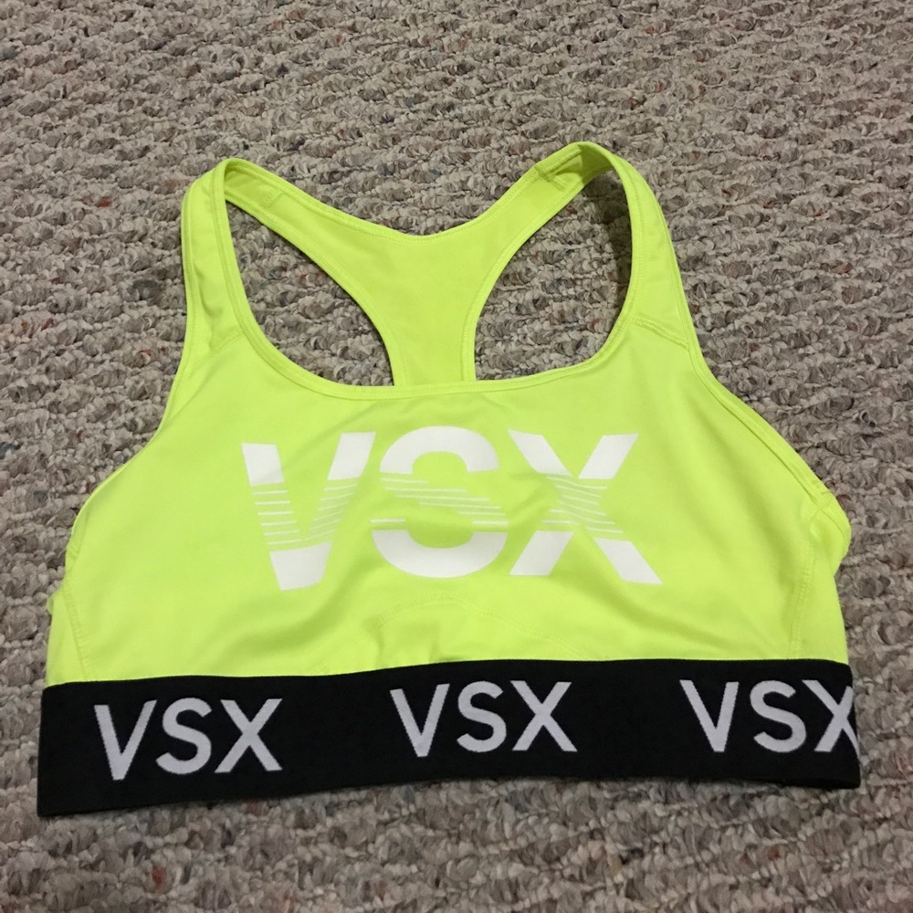 VSX NEON SPORTS BRA SIZE MEDIUM