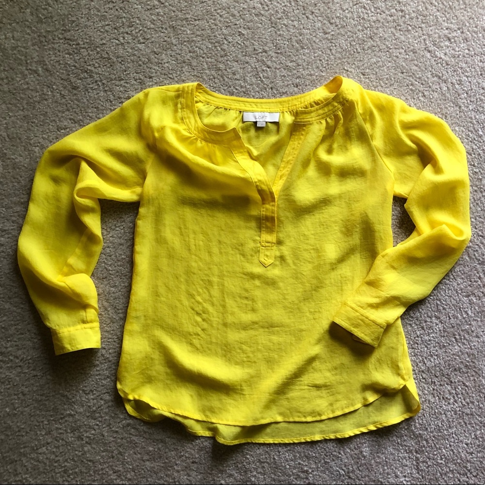Beautiful Yellow Blouse