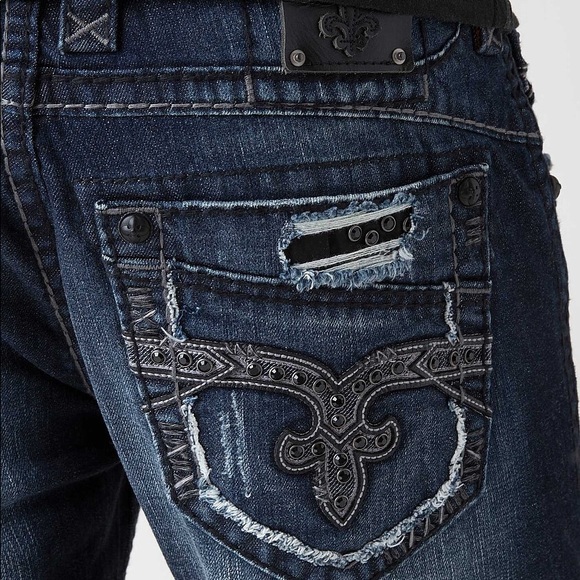 Rock Revival men's Luckett jeans - Picture 4 of 4