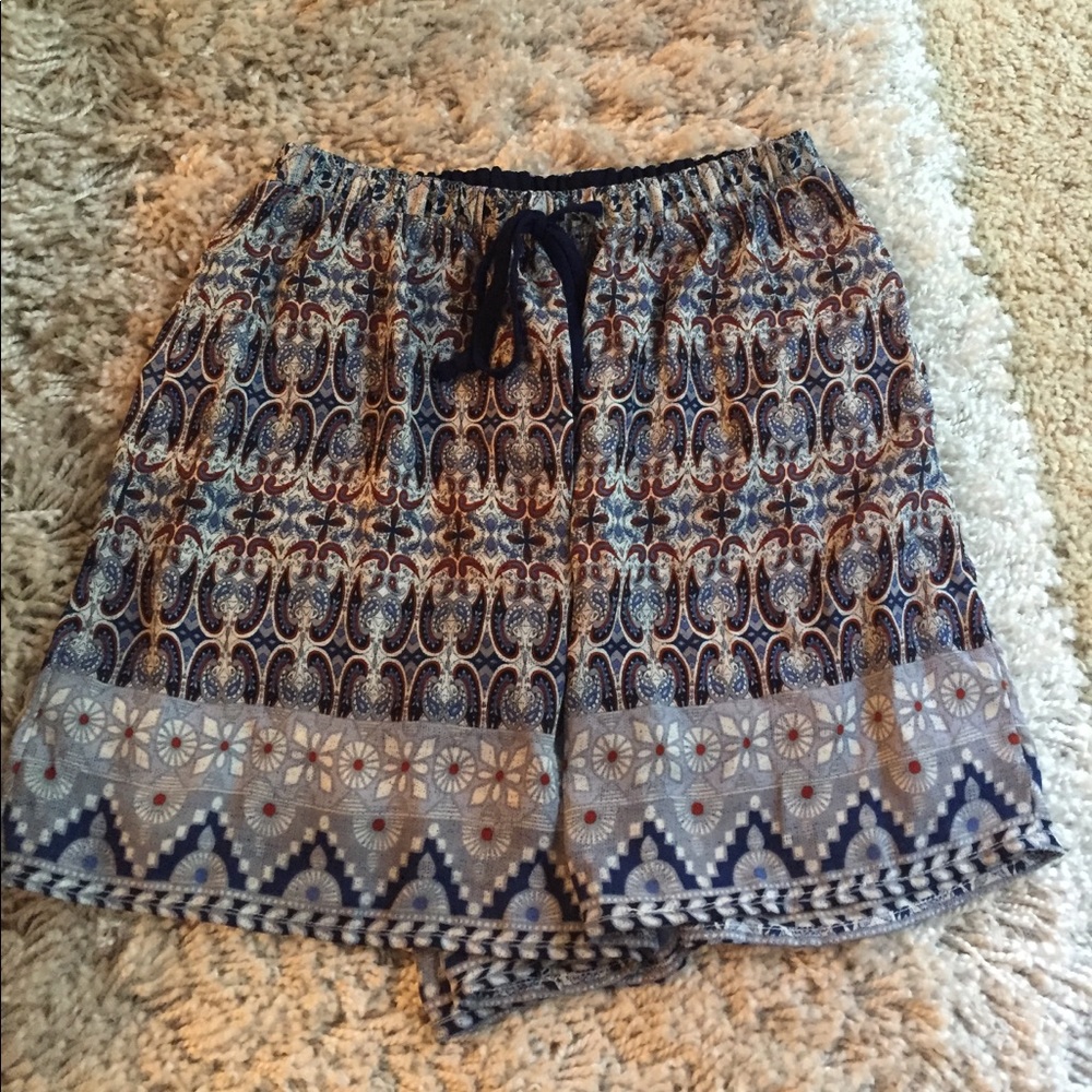 Forever 21 Geometric Pattern Shorts