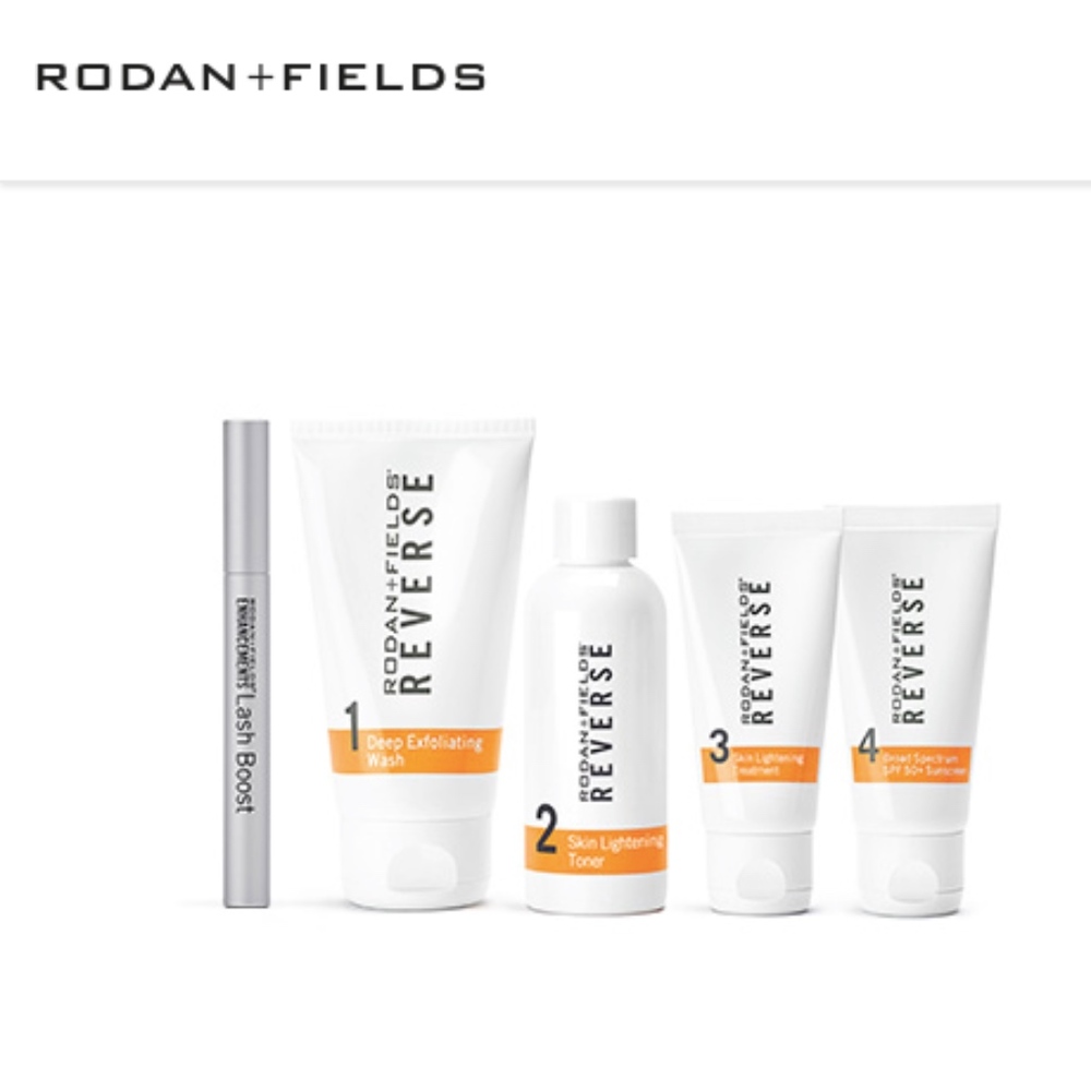 Rodan+Fields Reverse Lightening Regimen+Lash Boost