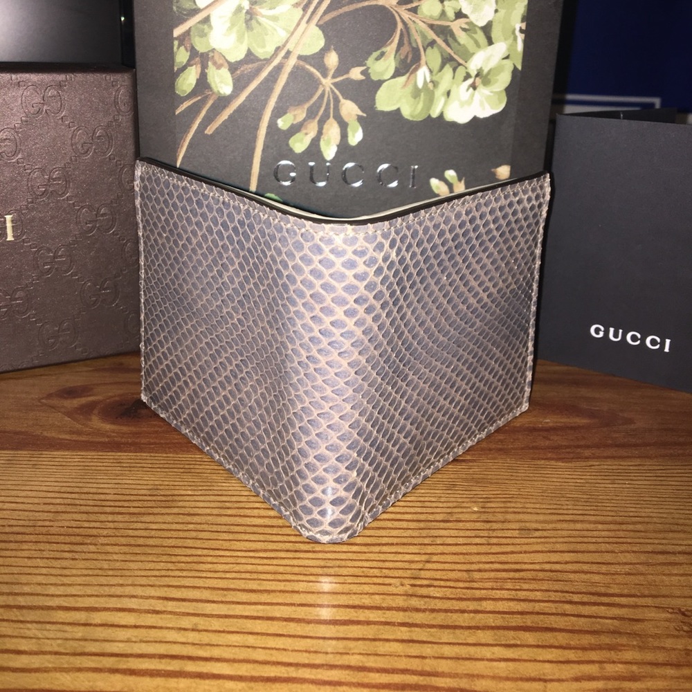 Gucci Wallet, Python Skin, OG everything, Receipt - Picture 3 of 6