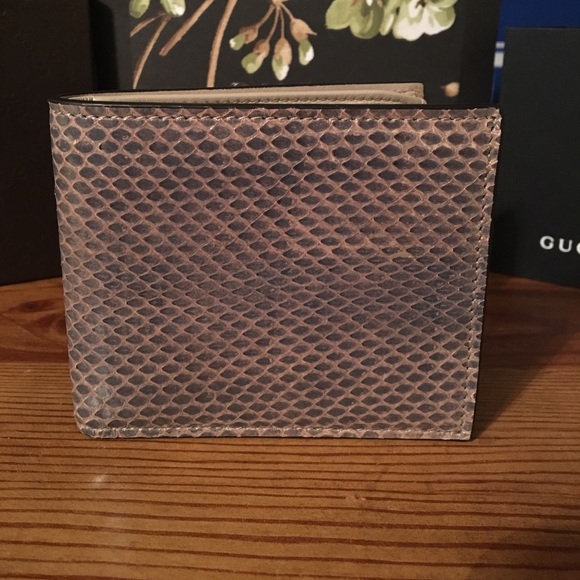 Gucci Wallet, Python Skin, OG everything, Receipt - Picture 2 of 6