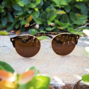 YHF Los Angeles Brown Tortoise Sunglasses
