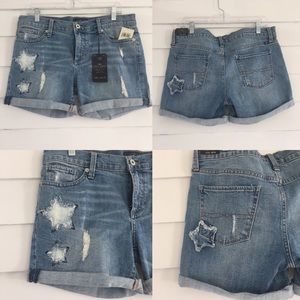 NWT Lucky Brand "The Roll Up" Jean Short Size 29