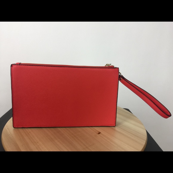 The Limited Handbags - NEW ❗️The Limited Coral Orange Wristlet Purse