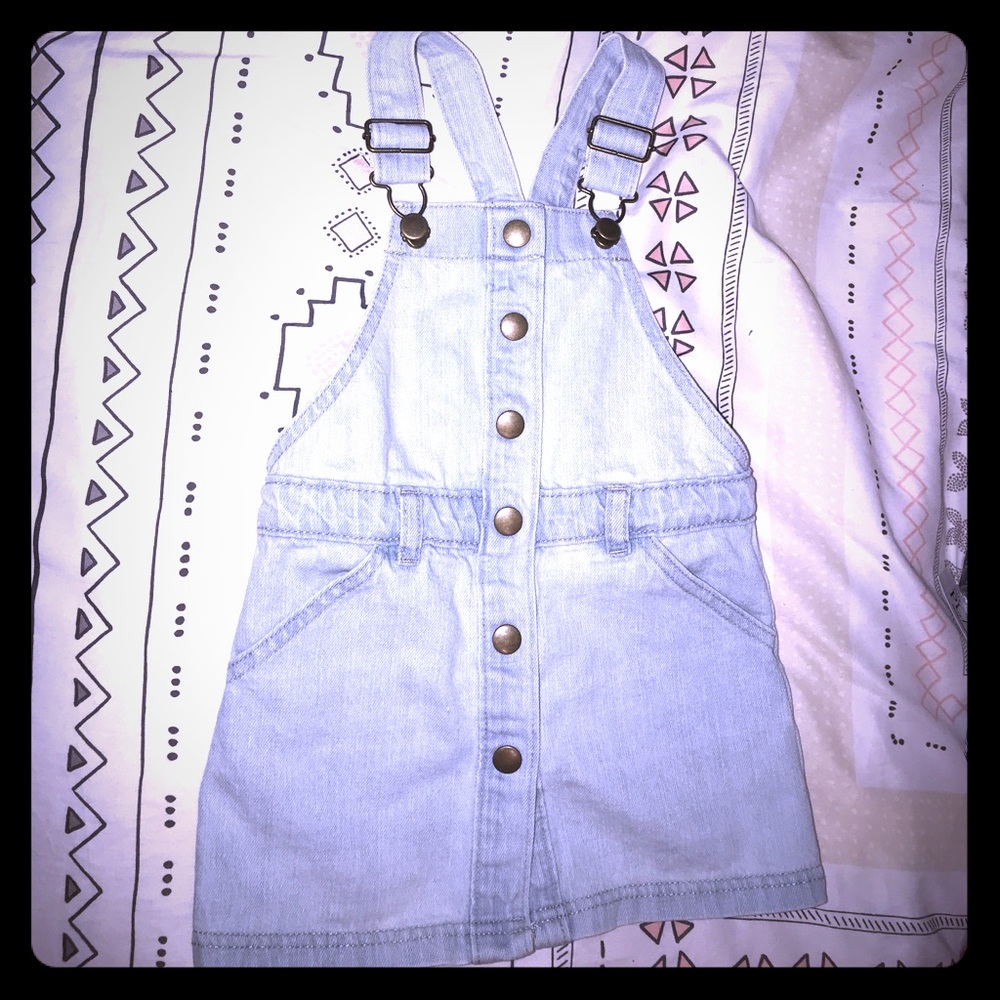Toddler Denim Overall Dress