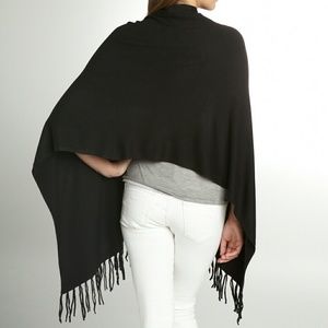❤Black Fringe Breastfeeding Shawl