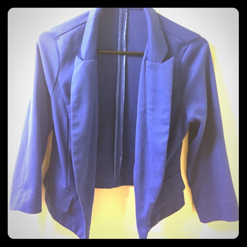 Blue blazer