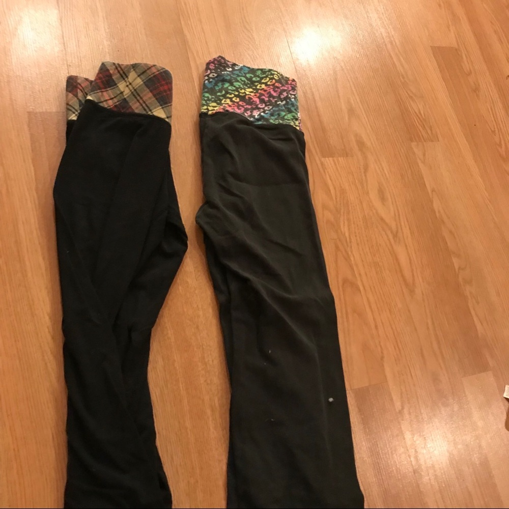 Yoga pants five pairs