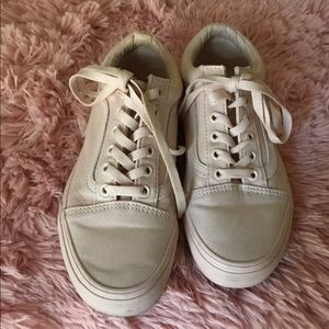 7.5 women’s vans pastel PINK!!💖