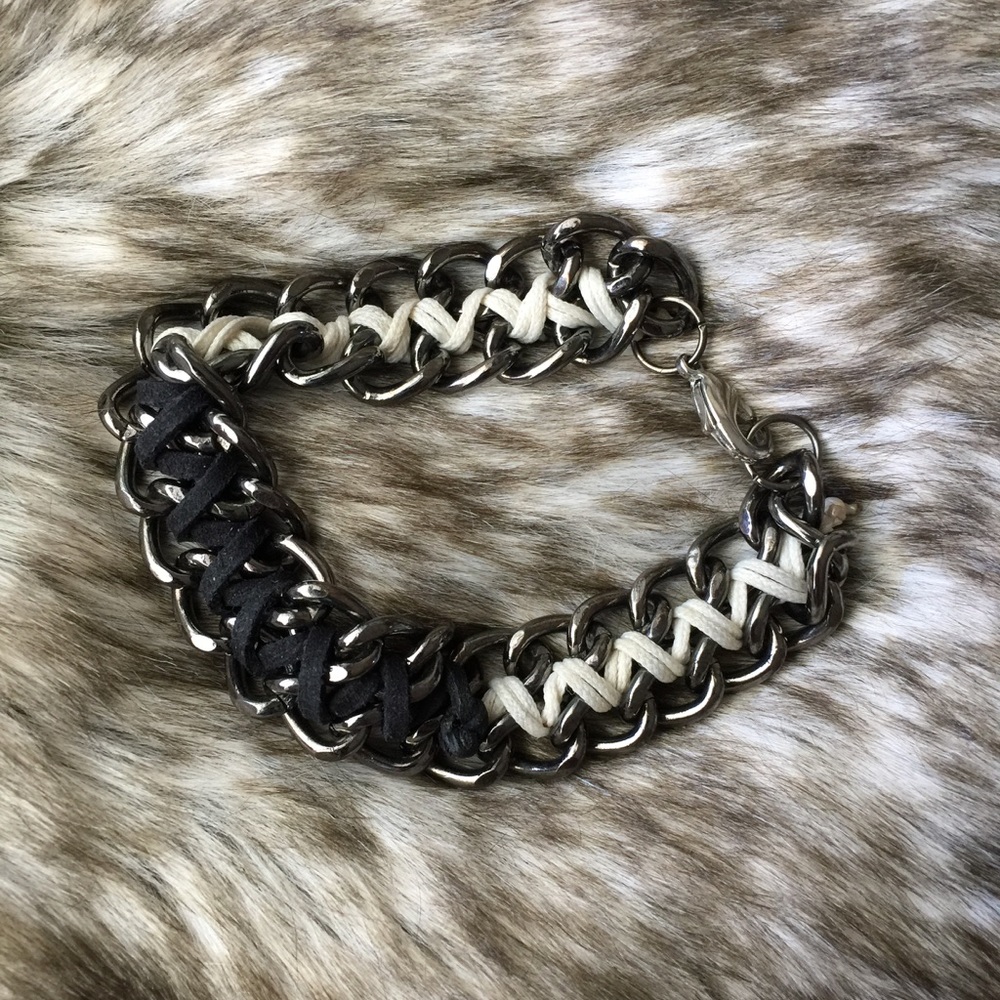 Grace Kelly Handmade chain bracelet