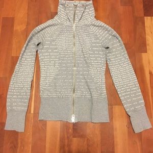 ARMANI EXCHANGE zipup sweater