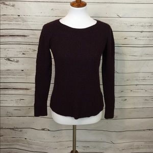Maroon LOFT Sweater