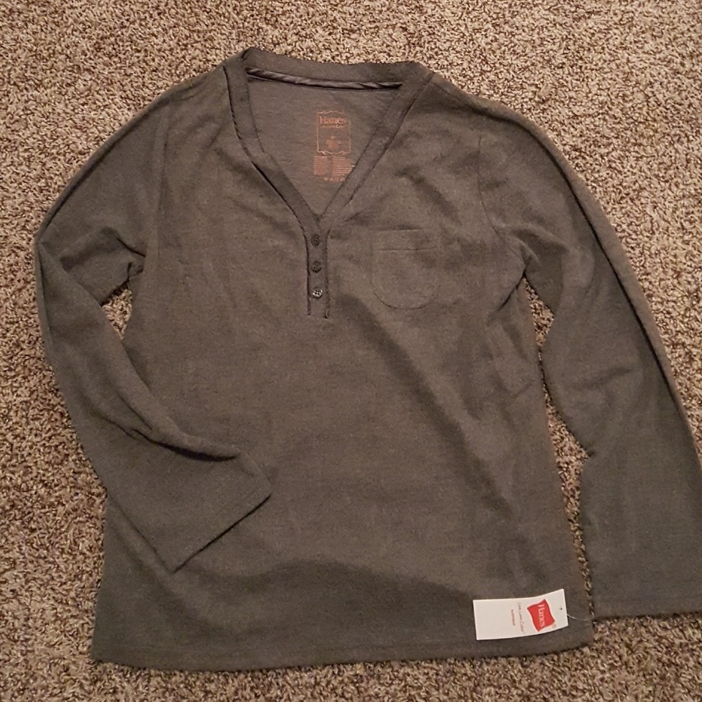 Long sleeve night shirt