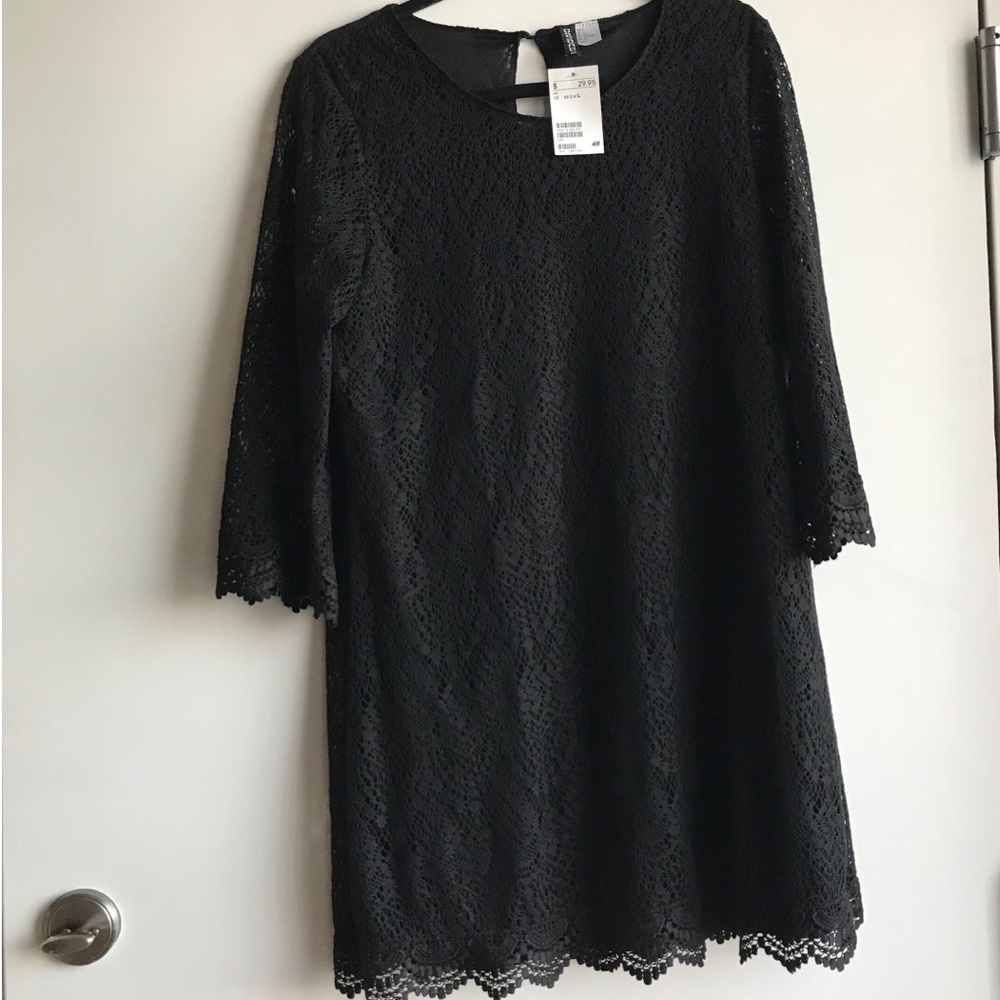 Black Lace H&M Dress
