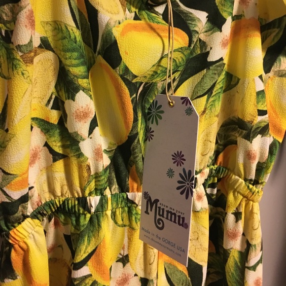 NWT Rorey Lemon Romper by Show Me Your Mumu - Picture 3 of 4