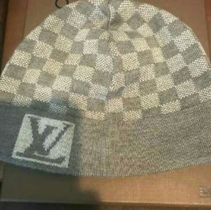 Louis Vuitton matching Scarf and Hat