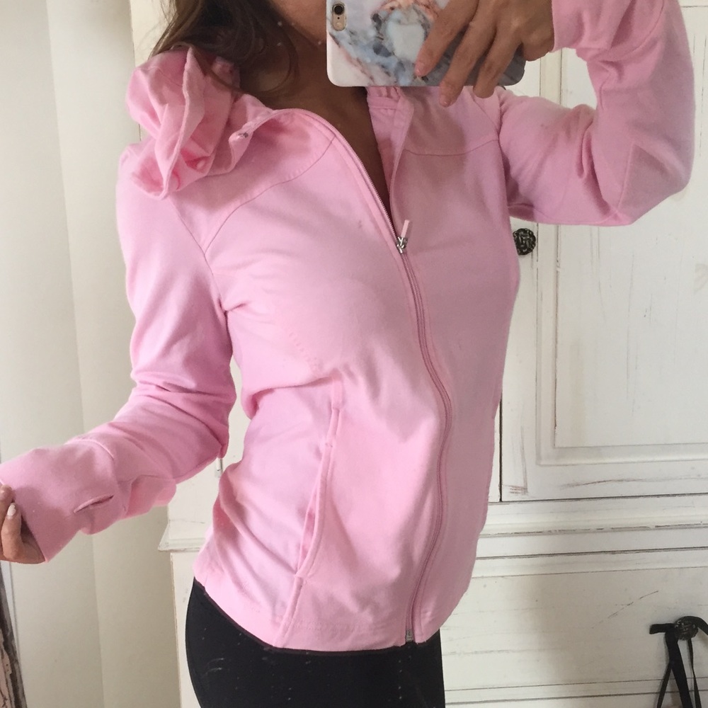 🚫 SOLD🚫Super cute pink workout jacket