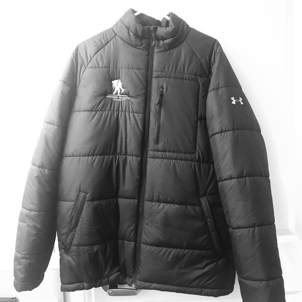 Black Under Armour Storm ColdGear Jacket (Large)