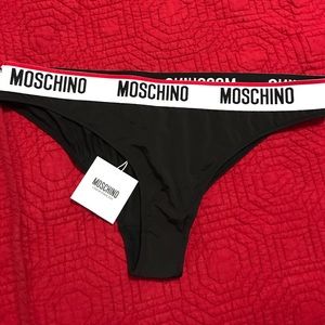 👙MOSCHINO BLACK WOMENS UNDERWEAR!