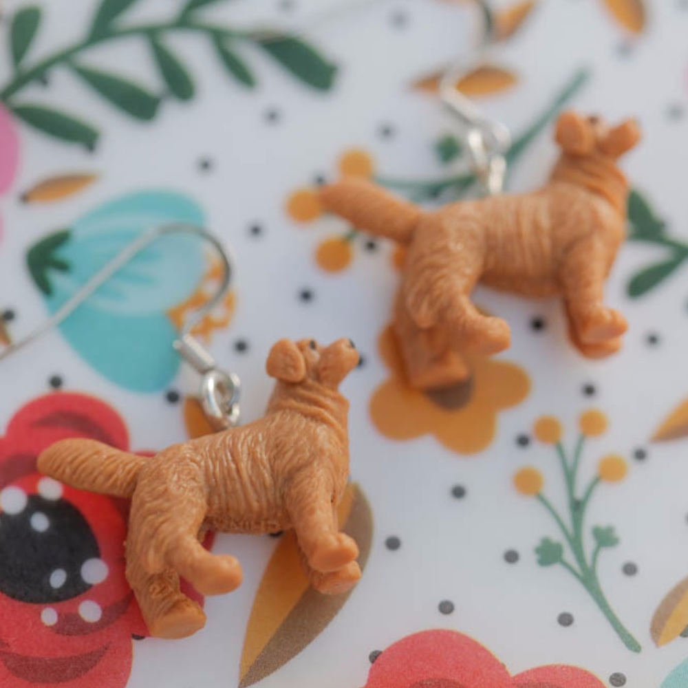 Golden Retriever Earrings
