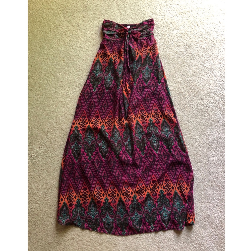 Strapless Maxi