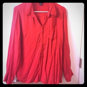 Red blouse