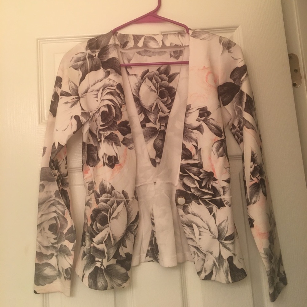 Floral Blazer