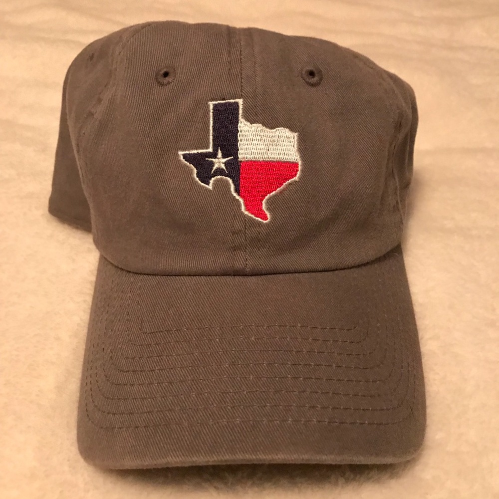 State Traditions Grey Texas Adjustable Hat