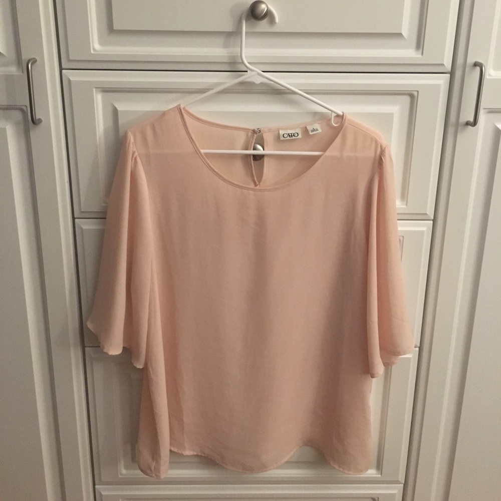 Blush Blouse