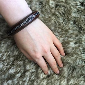 Forever 21 wooden bangle