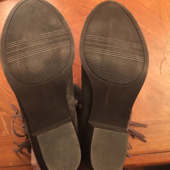 Taupe ankle boots - Picture 4 of 5