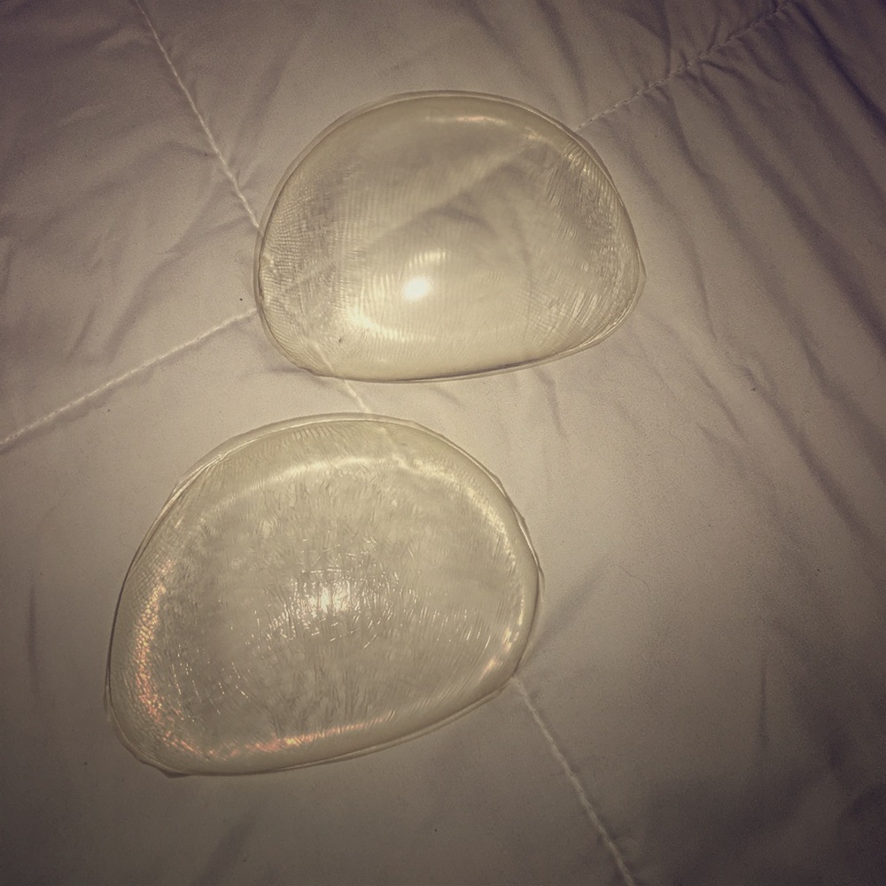 Silicone bra inserts