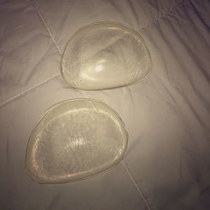 Silicone bra inserts