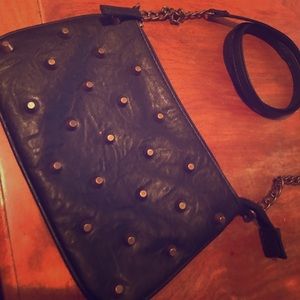 Crossbody stud handbag