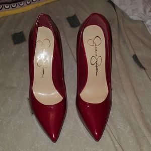 Jessica Simpson Red Pumps
