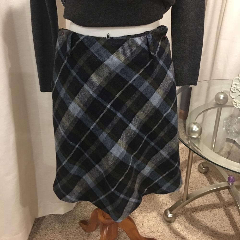 Plaid Fall skirt