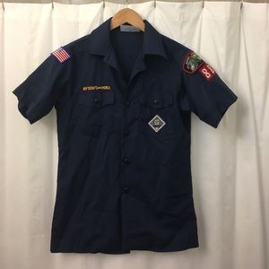 Vintage Boy Scouts uniform top