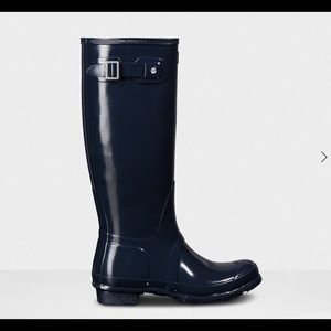 🆕 Hunter Boots (Navy) Gloss