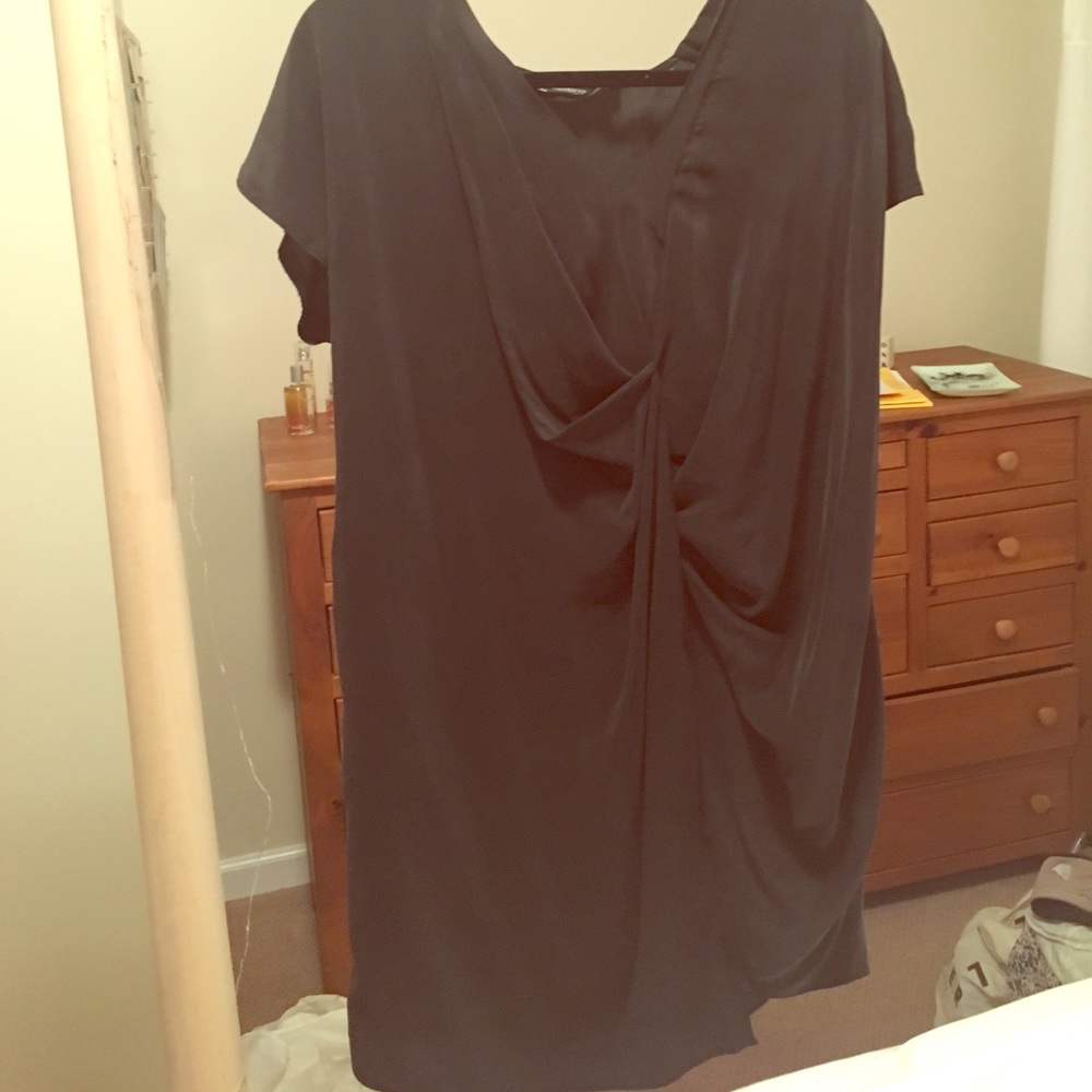All Saints Silk Shirt Dress Size 6