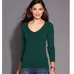 Olive Green Tommy Hilfiger Fall Sweater